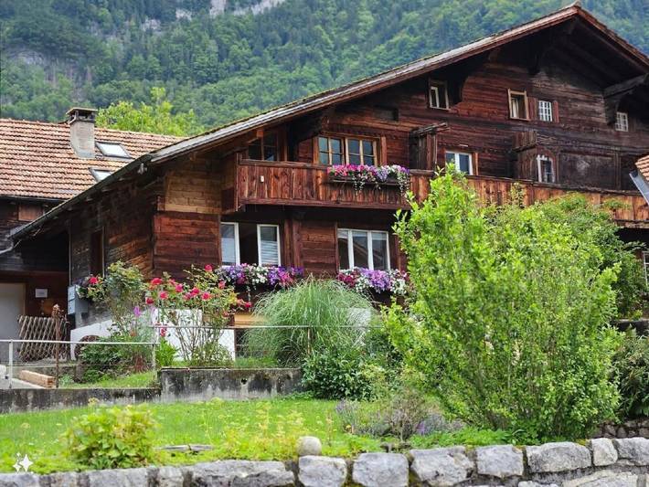 Gîte pour 2 personnes, avec jardin à Brienzwiler