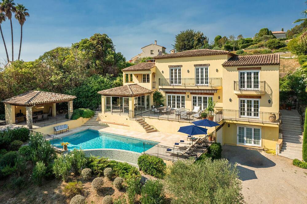 Villa pour 10 Personnes dans La Colle-sur-Loup, Région de Cannes