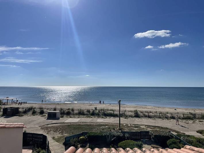 Location de vacances pour 4 personnes, avec terrasse dans Plage de La Roquille