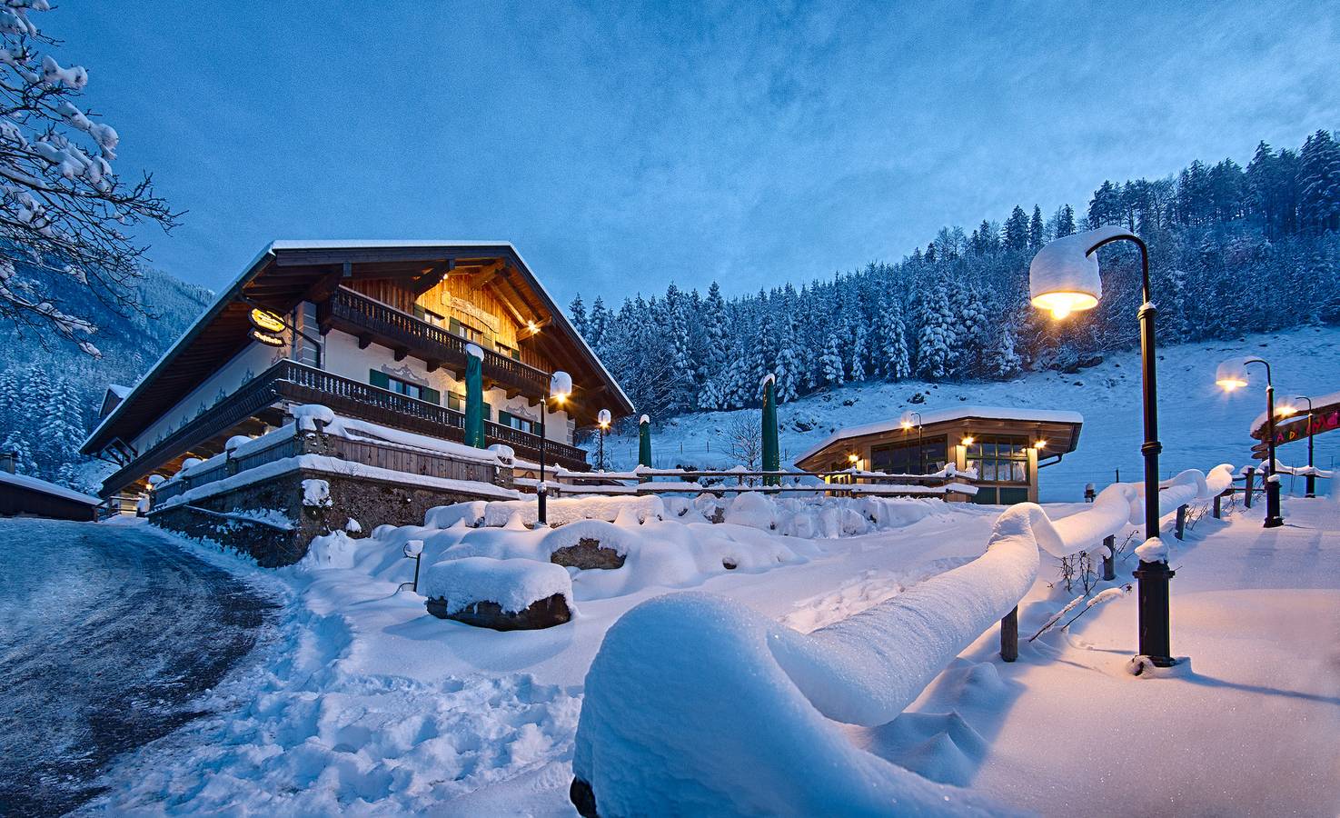 Berggasthof Hotel Duftbräu - Einzelzimmer in Samerberg, Bayerische Alpen