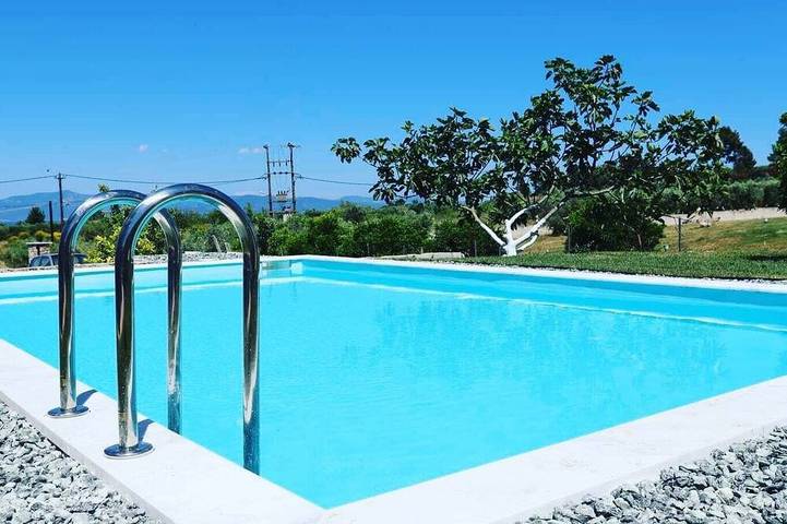 Villa für 6 Personen, mit Balkon und Garten, mit Haustier in Kassandra