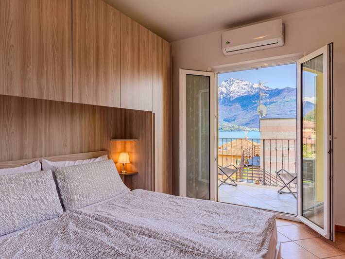 Ferienwohnung für 4 Personen, mit Seeblick und Garten sowie Balkon, mit Haustier am Comer See - 4