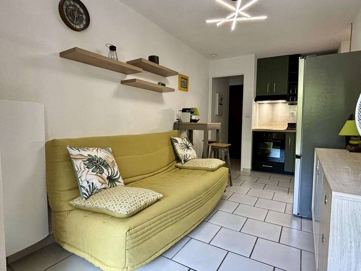 Gîte pour 4 personnes, avec Balcon ainsi que Piscine et Vue dans Argeles-Plage - 2