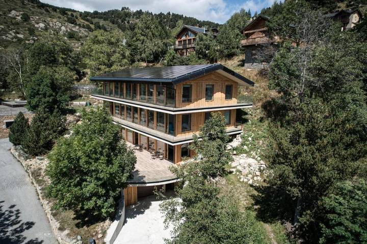 Maison de vacances pour 16 personnes, avec vue et jardin