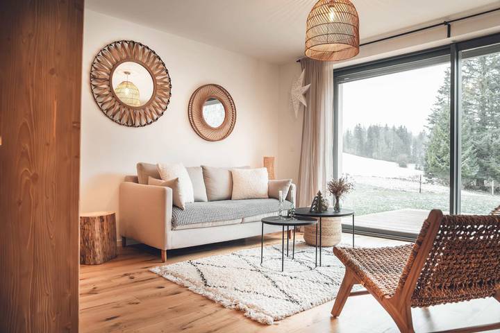 Appartement de vacances pour 4 personnes, avec jardin, adapté aux familles