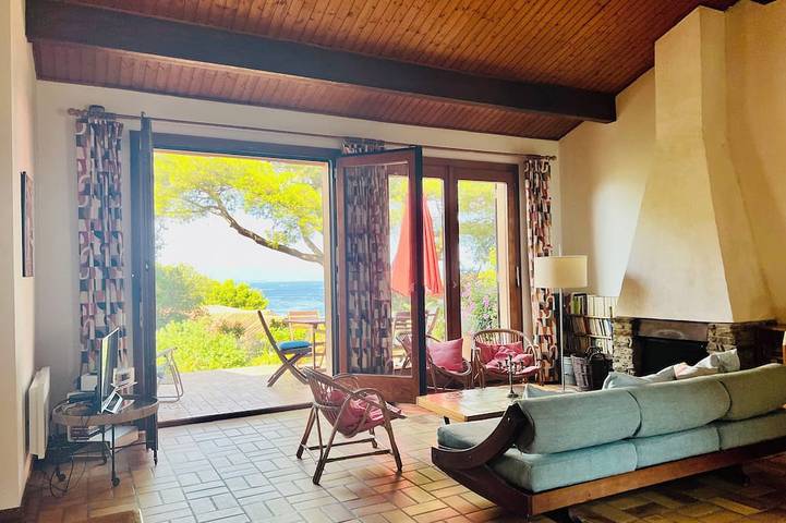 Côte d'Azur Villa mit traumhaftem Meerblick auf der Halbinsel Giens in Hyeres, Parc national Port-Cros