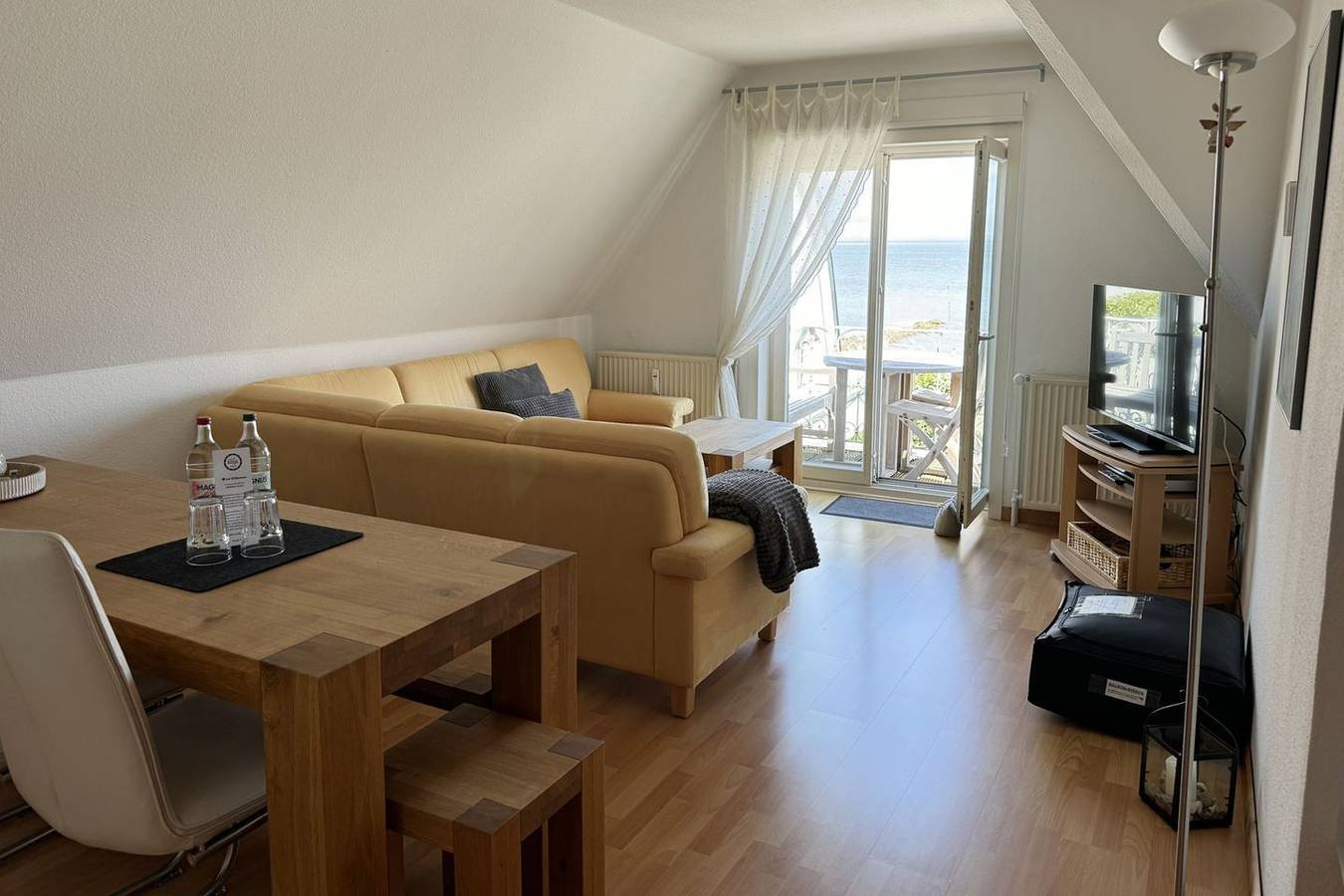 Ganze Wohnung, Ferienwohnung am Sandwall mit 3- Zimmern auf ca. 55m² mit Meerblick in Wyk auf Föhr (Stadt), Wyk auf Föhr