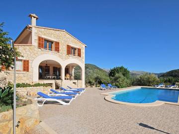 Villa in Campanet, Mallorca Inselmitte für 10 