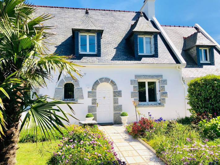 Maison de vacances pour 8 personnes, avec Terrasse ainsi que Jardin et Sauna