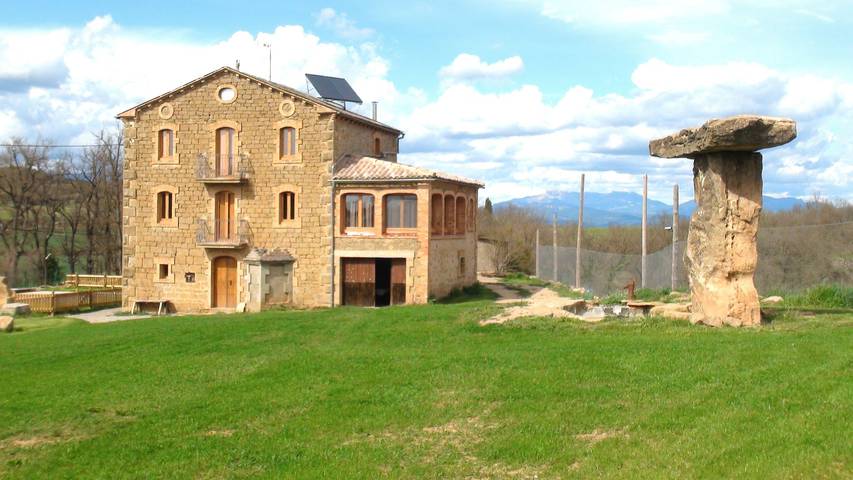 Casa rural para 12 personas, con piscina en Solsonés - 4