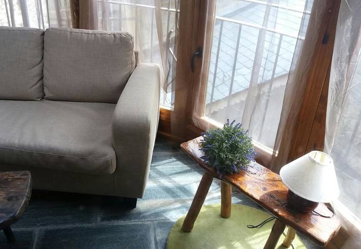 Casa rural para 3 personas, con vistas y terraza en Torre de Capdella