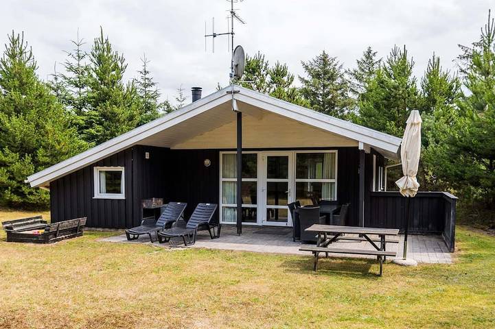 Ferienhaus für 4 Personen, mit Terrasse in Filsø See