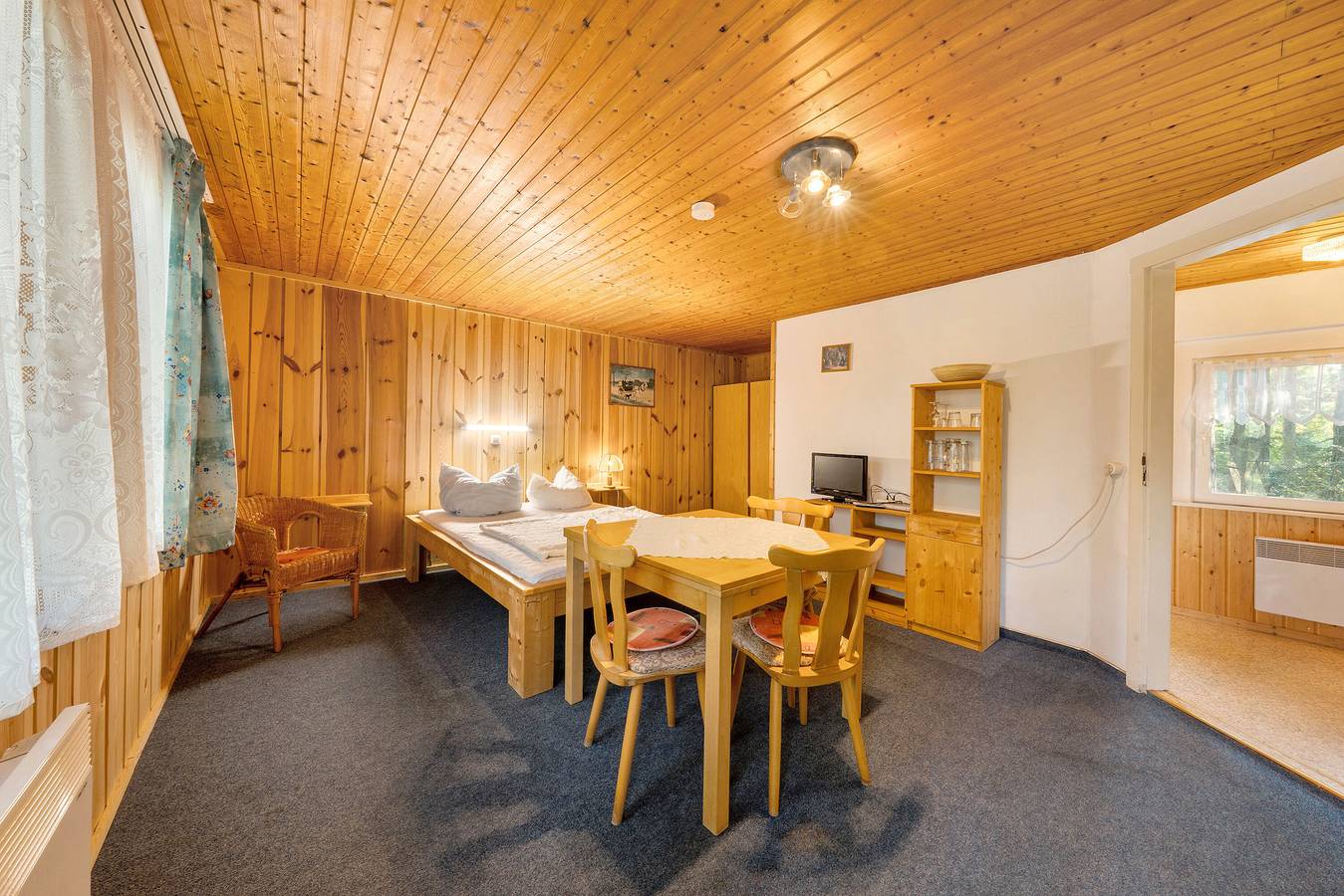 Bungalow '13 - Kimbucht' avec terrasse privée et jardin commun in Waldhufen, Oberlausitz Niederschlesien