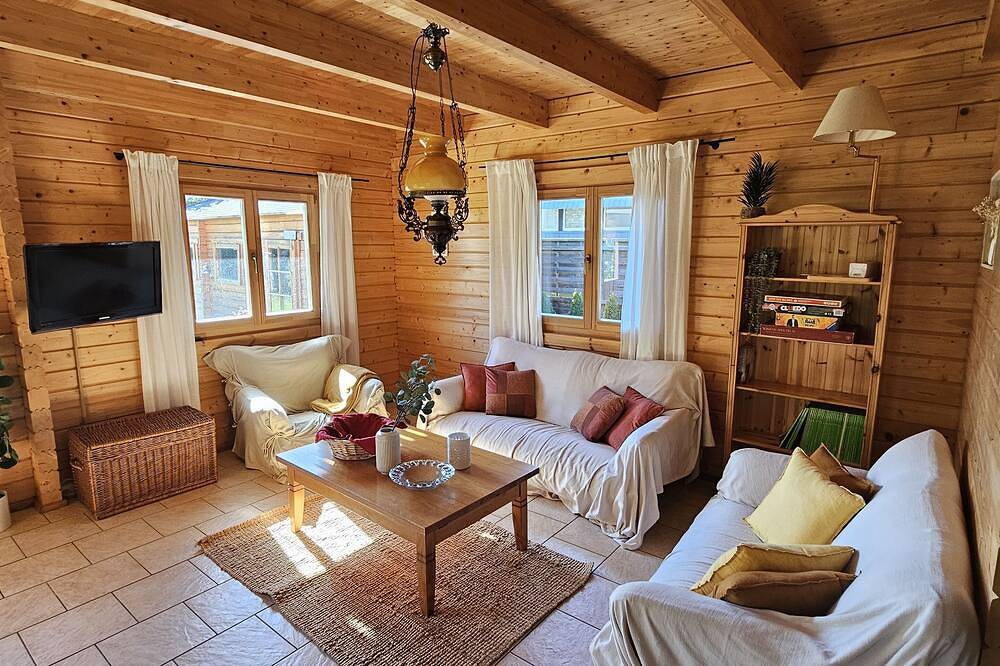 Charmantes Holzblock Ferienhaus mit Garten in Hürtgenwald, Rureifel (Nordrhein-westfalen)