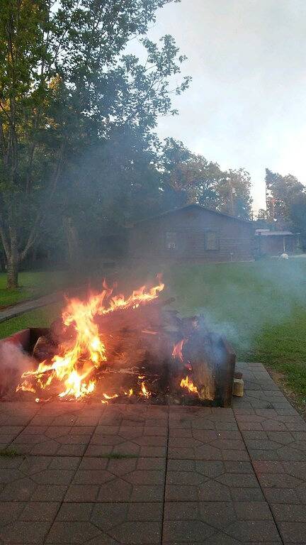Toledo Bend Cabin in der Bucht in Toledo Bend Reservoir