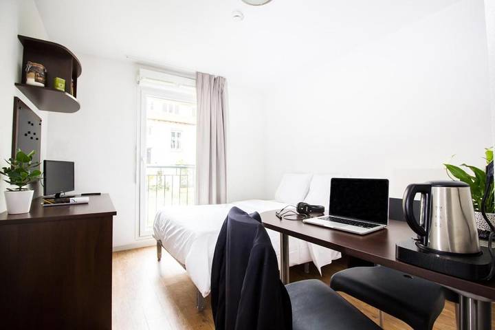 Appart’hôtel pour 2 personnes, avec Jardin