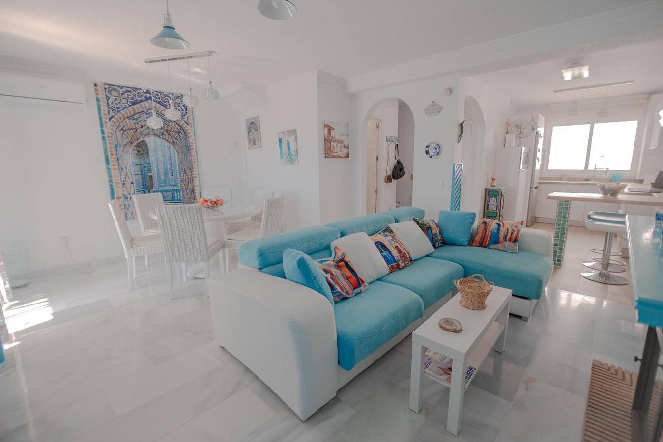 Apartment „Melina“ mit Meerblick, Wlan und Klimaanlage in La Cala del Moral, Rincón de la Victoria