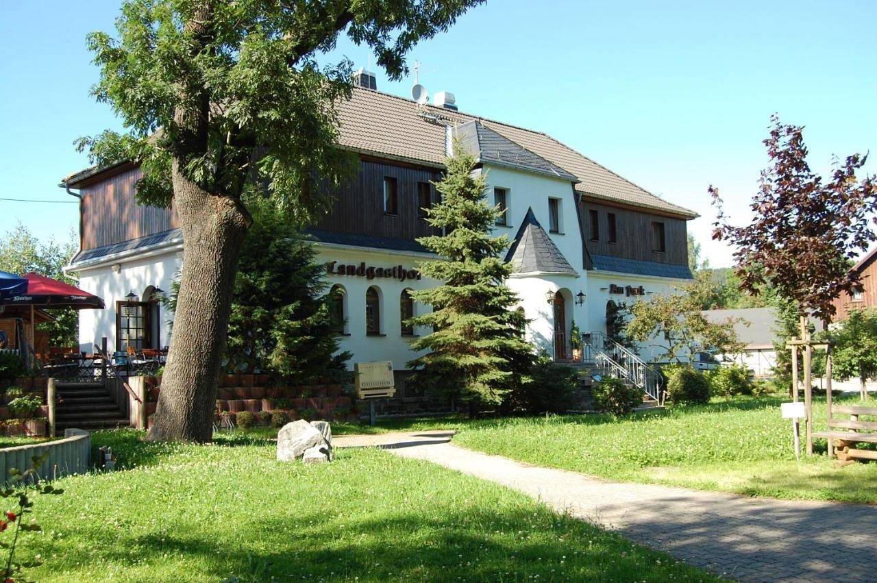Landgasthof "Am Park" in Crottendorf, Erzgebirge