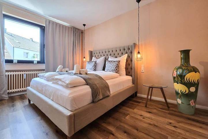 Ganze Wohnung, Alpha Apartments: 3 Sz Lounge Suite, zentral 6P in Dortmund, Ruhrgebiet