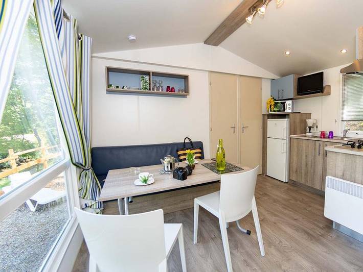Camping Le Clos de Barbey  - Mobilheim 5 personen - Confort 2 Zimmer 24 m² in Bauduen, Brignoles Region