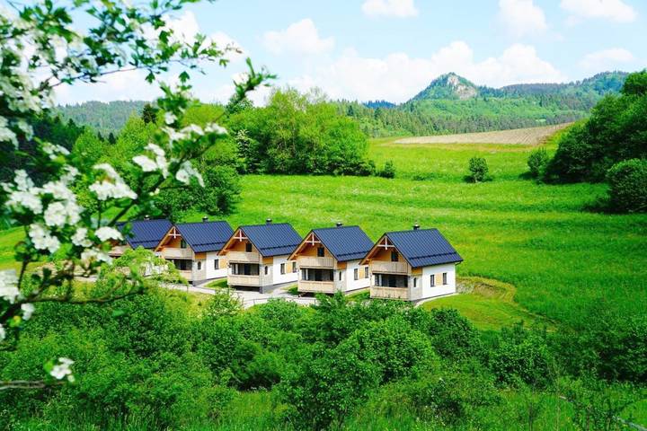 Domek letniskowy dla 5 osób, z Balkon i Taras oraz Ogród i Widok w Pieniny