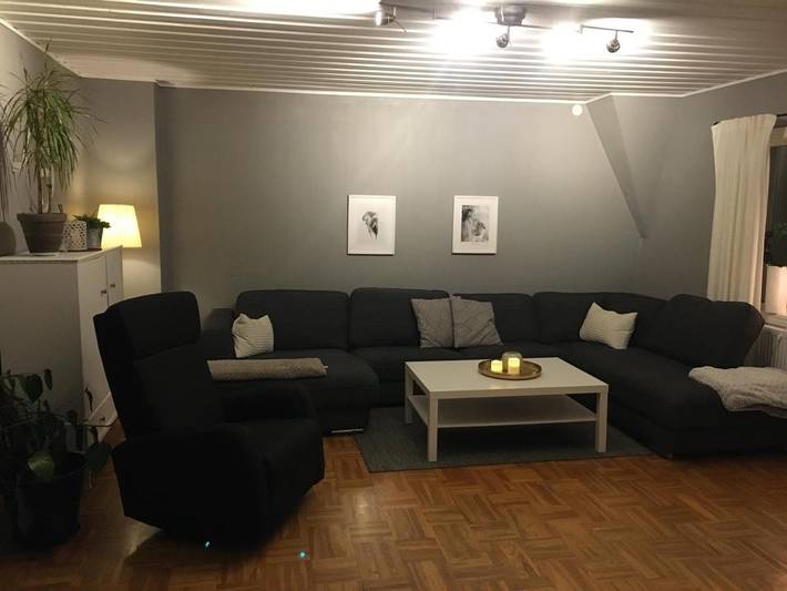 Ferienwohnung für 4 Personen, mit Balkon und Terrasse sowie Ausblick in Sundsvall