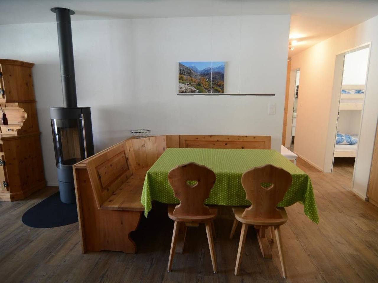 Ganze Wohnung, Chesa Brünella, Wohnung Belvair in Zuoz, Sankt Moritz