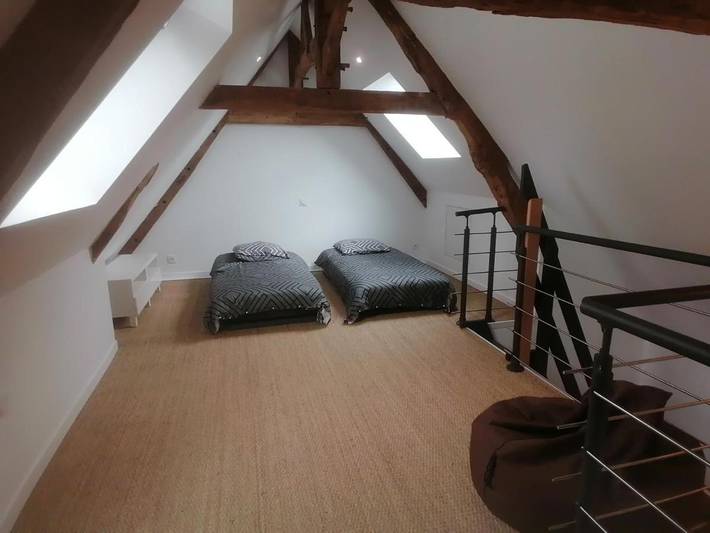 Location de vacances pour 6 personnes, avec vue ainsi que vue sur le lac et jardin, animaux acceptés à Pleugueneuc - 3