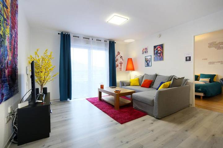 Gîte pour 4 personnes, avec Balcon et Terrasse à Saint-Jean