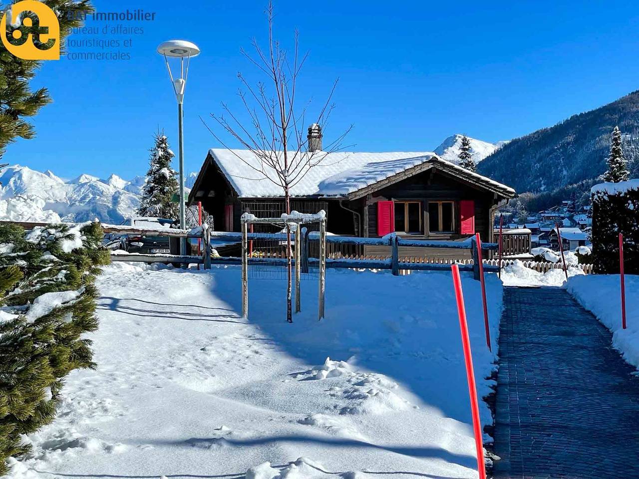 Alphina n° 39, Chalet mit Garten in Mont-Noble, Walliser Alpen