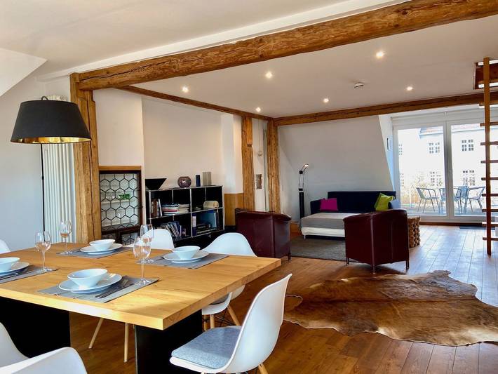 Ferienwohnung für 6 Personen, mit Terrasse und Seeblick in Lindau - 4