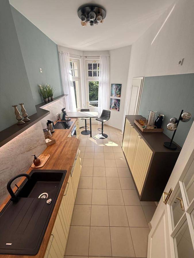 Ferienwohnung für 4 Personen, mit Garten und Ausblick in Zoo Leipzig - 3