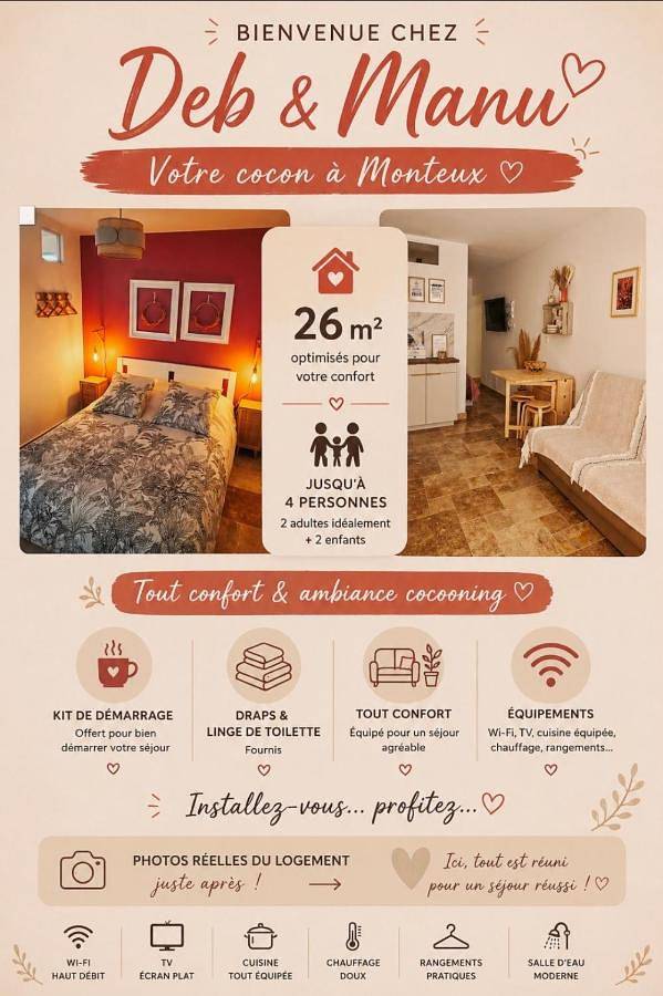 Maison de vacances pour 4 personnes