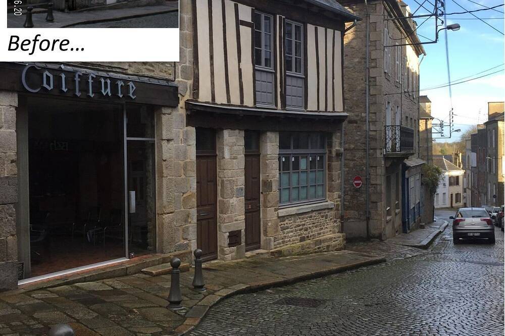 Entire apartment, \" La Re-naissance \" in the heart of the city in Dinan, Dinan region