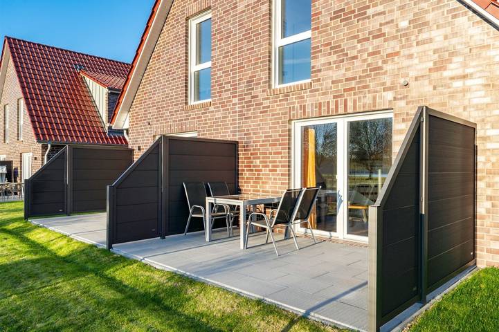 Ferienhaus mit Meerblick für 4 Personen, mit Terrasse und Garten in Ostfriesland - 4