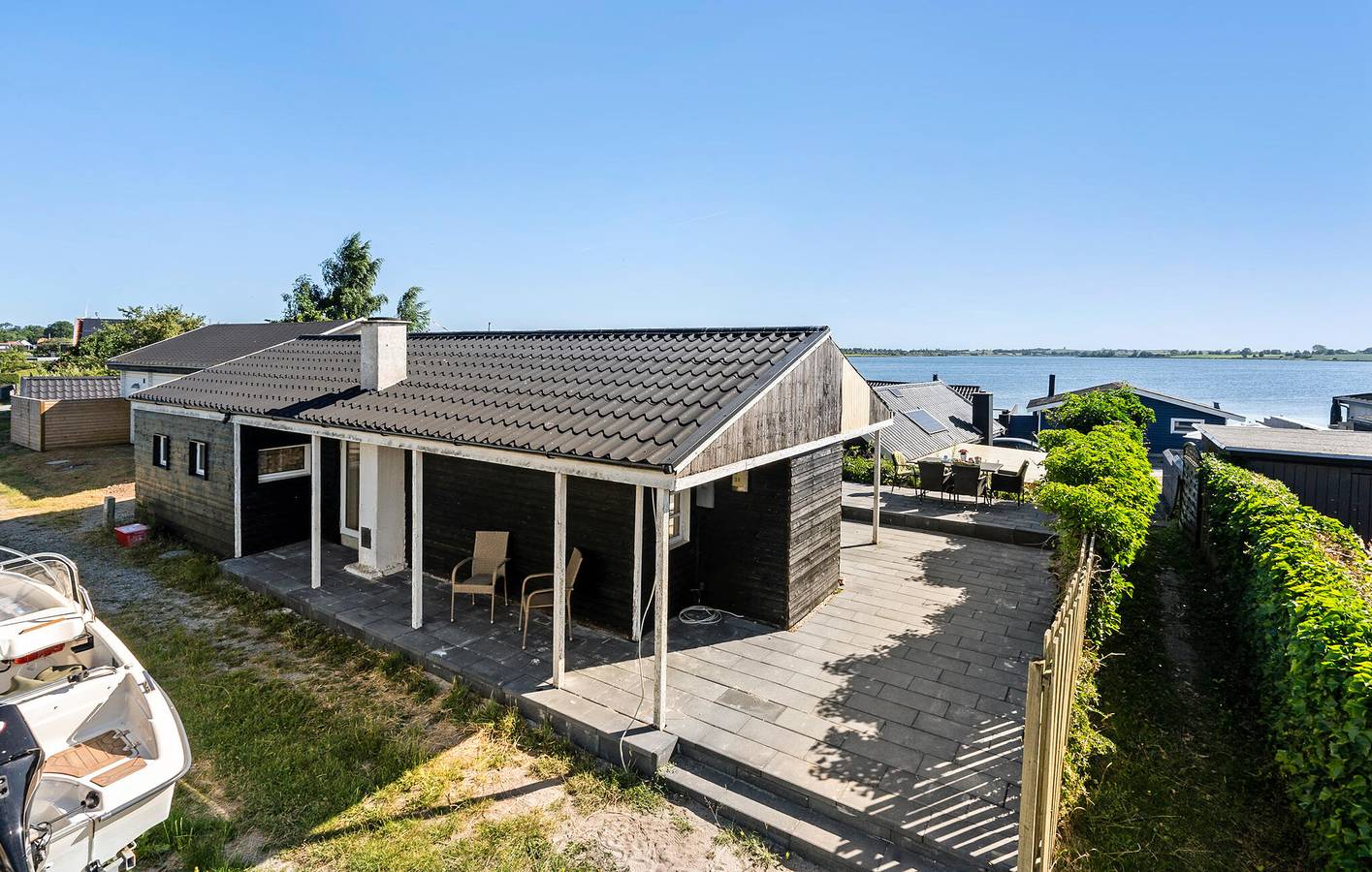 Ferienhaus für 6 Personen mit Terrasse in Munkebo, Kerteminde und Umgebung