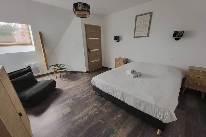 Appartement entier, La Dune: appartement 4-5pers, vue mer, calme in Ambleteuse, Région de Boulogne-sur-Mer