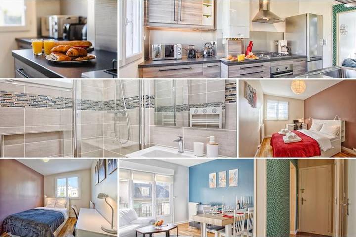 Gîte pour 5 personnes, avec balcon dans Eglise Saint Michel de Vaucelles (Caen) - 2