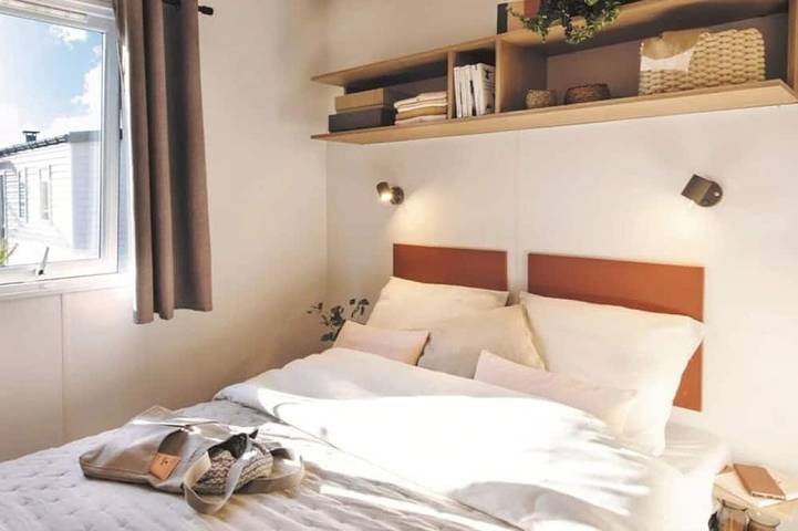 Zecamping 3* pet friendly mobil-home Tv Lv clim 32m2 6 pers in Bauduen, Brignoles Region