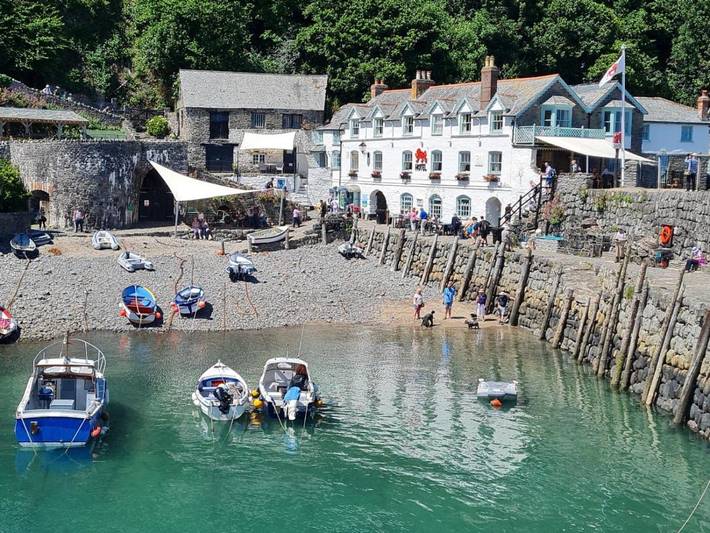 Holiday rental for 2 people, with Terrace and View in Clovelly