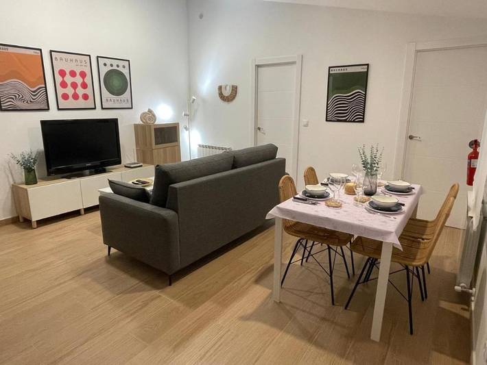 Casa de vacaciones para 5 personas, con vistas y terraza en Ribera Navarra - 2