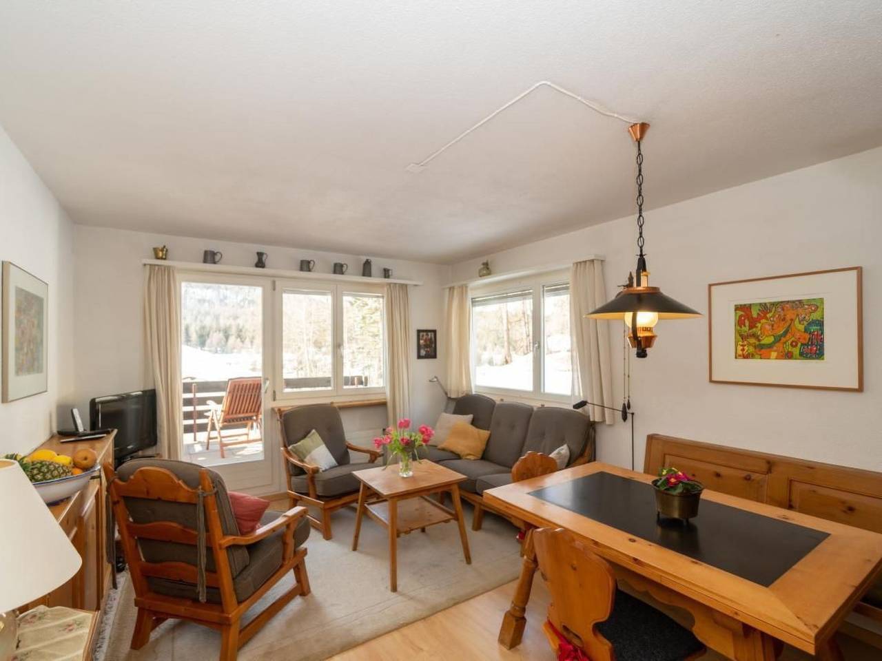 Ganze Wohnung, Chesa Grischa in Pontresina, Sankt Moritz