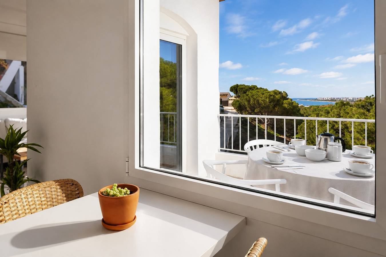 Appartamento 'Azura' con vista mare, Wi-Fi e aria condizionata in Urbanización Villa del Mar, Vélez-Málaga