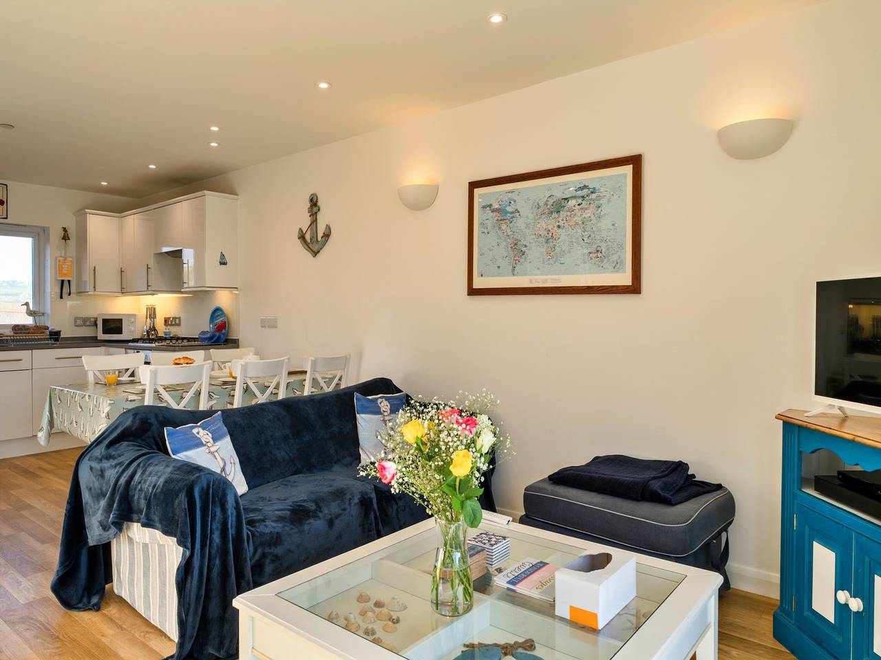 Apartamento con vistas al mar en Bude para 4 personas in Bude, Cornualles