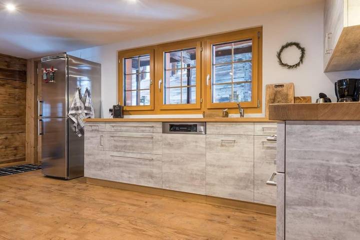 Ferienwohnung für 4 Personen, mit Balkon und Terrasse sowie Garten und Ausblick in Grengiols - 3