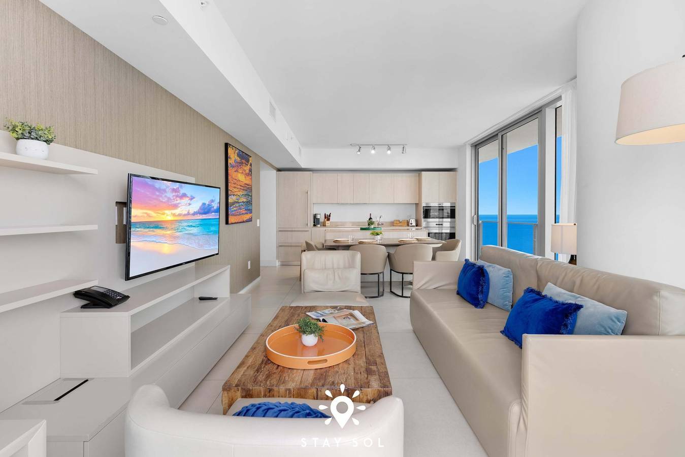 Apartamento entero, Oceanview Resort Stylish 2Br Balcony Bliss in Hollywood Beach (FL), Hallandale Beach
