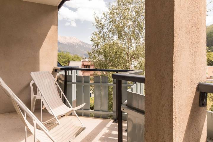 Appartement de vacances pour 6 personnes, avec balcon