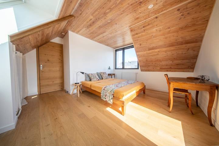 Ferienhaus für 7 Personen mit Garten in Locmiquélic, Côte des Mégalithes