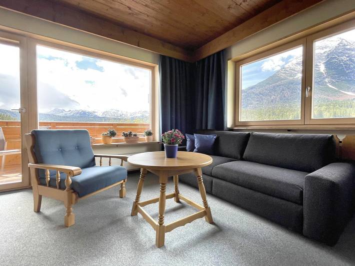 Hütte für 2 Personen, mit Sauna und Garten sowie Pool, mit Haustier in Leutasch - 4