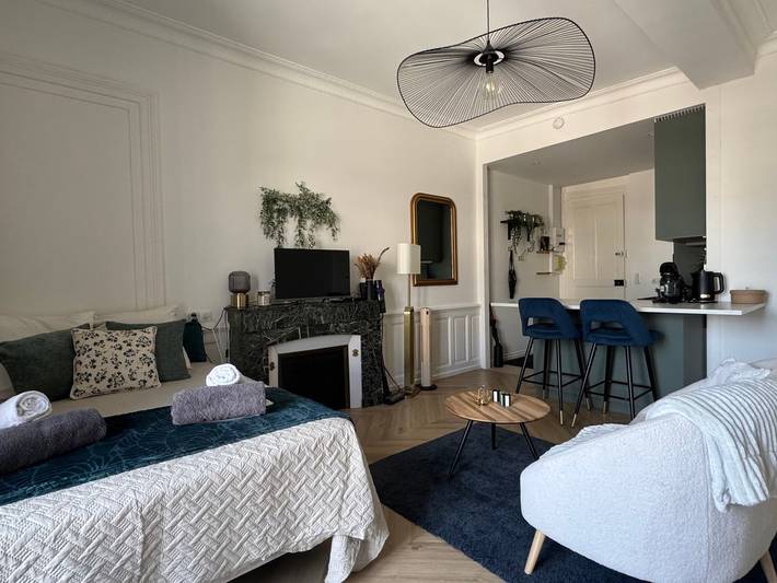 Studio pour 2 personnes, avec balcon